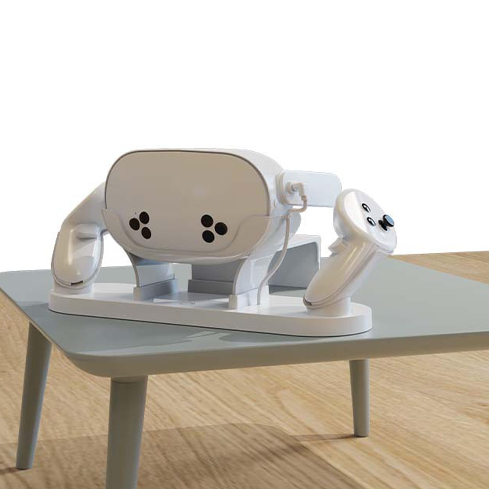 Dock di ricarica per controller di ricarica 3/3S e occhiali contemporaneamente Docking Station di realtà virtuale con luce LED