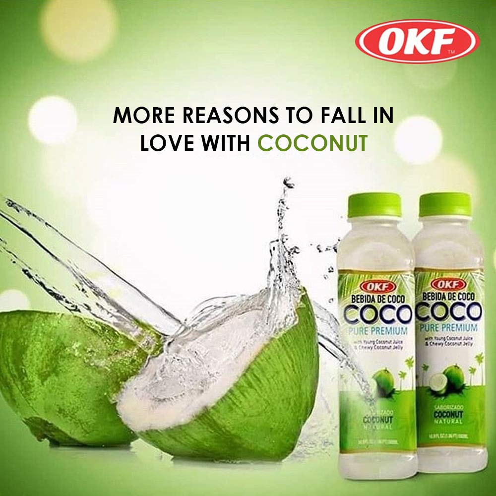 OKF Coco Natural 16.9oz (10 Pack)