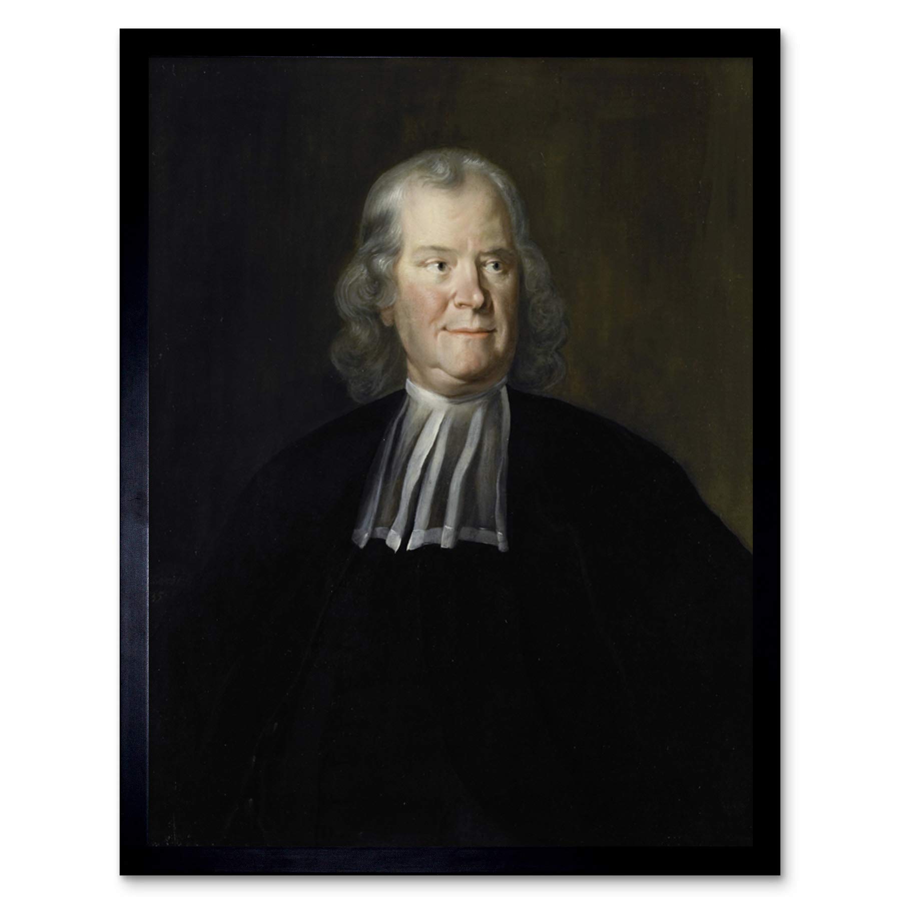 Artery8 Troost Portrait Physician Herman Boerhaave Professor Art Print Framed Poster Wall Decor 12x16 inch