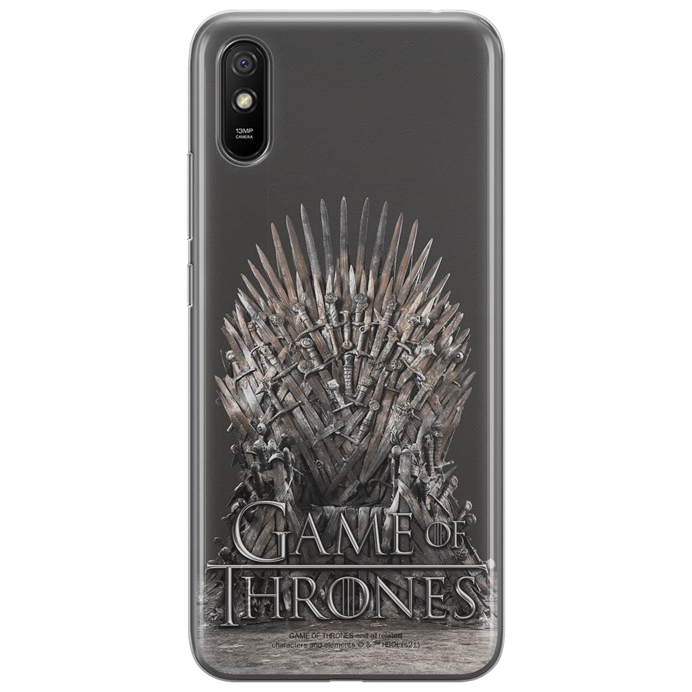 ERT GROUP mobile phone case for Xiaomi REDMI 9A original and officially Licensed Game of Thrones pattern 017 optimally adapted to the shape of the mobile phone