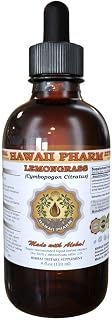 Lemongrass Liquid Extract, Organic Lemongrass (Cymbopogon Citratus) Tincture Supplement 4 oz