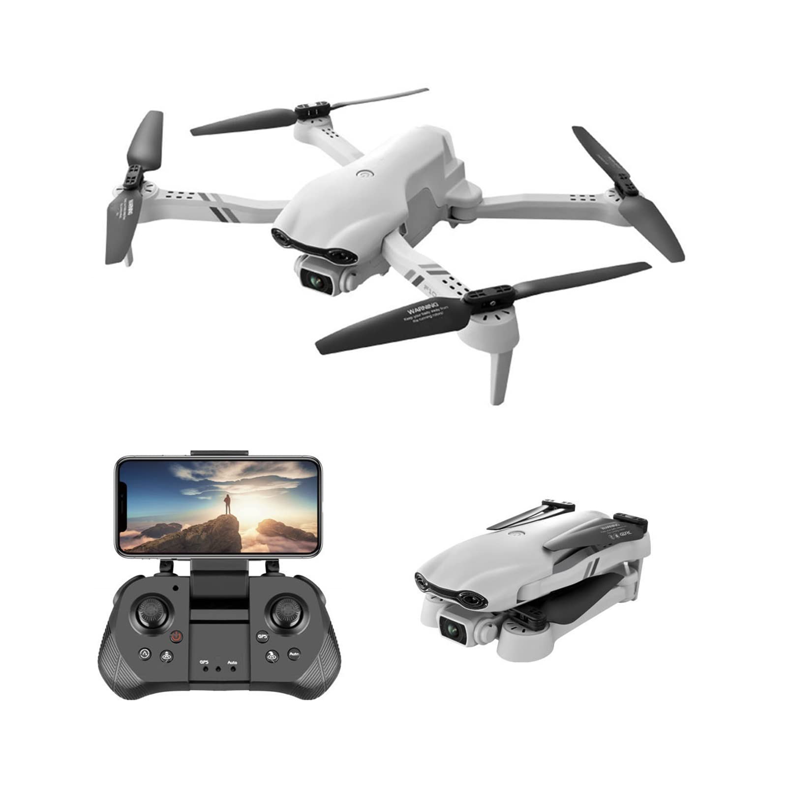 Drone, UAV, piksele na poziomie filmu 6K, system zapobiegaj膮cy zgubieniu GPS, transmisja obrazu 5G wifi w wysokiej rozdzielczo艣ci, obiektyw do pozycjonowania przep艂ywu optycznego, swo