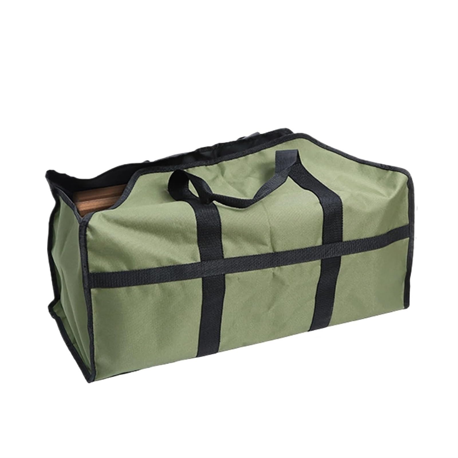 VAYEODEYU Firewood Storage Bag Log Tote Handles Multicolor Picnic Camping Outdoor(Color 1)