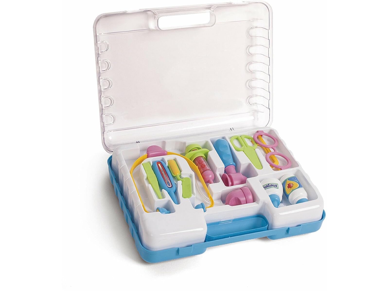 CoolToys Pediatrician Doctor Toy for Kids Pretend Playset (9 Piece), Pink