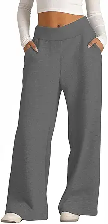 Wide Leg Sweatpants Women High Waisted Baggy Joggers Loose Fit Athletic Sweatpants Soft Lightweight Joggers 2025