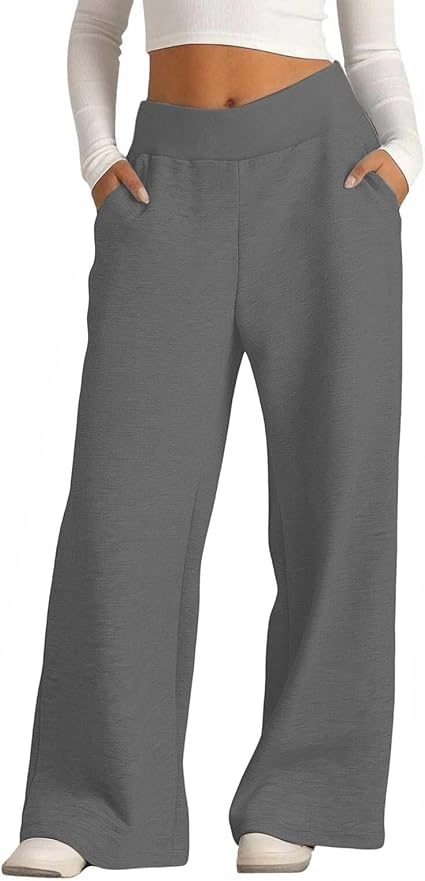 Wide Leg Sweatpants Women High Waisted Baggy Joggers Loose Fit Athletic Sweatpants Soft Lightweight Joggers 2025