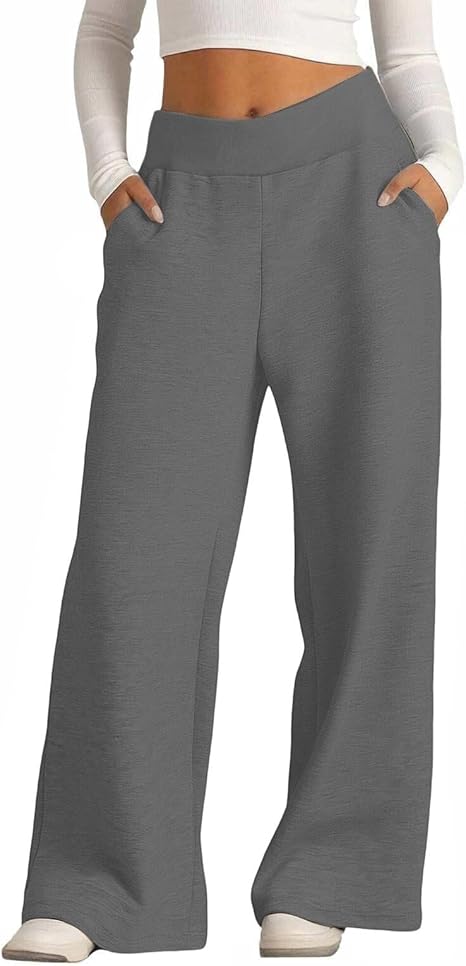 Wide Leg Sweatpants Women High Waisted Baggy Joggers Loose Fit Athletic Sweatpants Soft Lightweight Joggers 2025