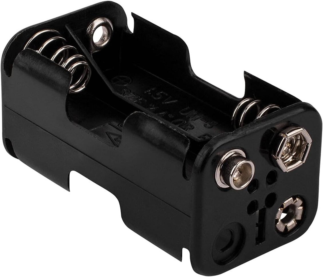 Philmore Battery Holder for (4) AA with Standard Snap Connector BH341