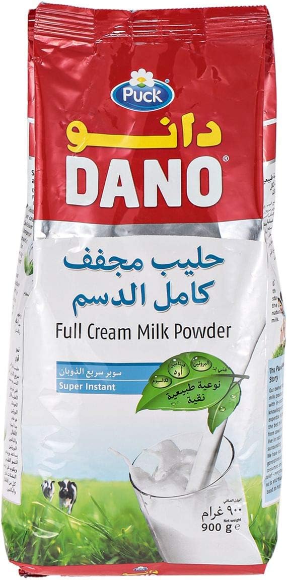 Dano Full Cream Powder Milk Pouch 900 g Buy Online at Best Price in