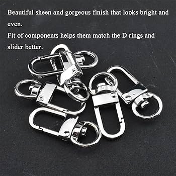 Amazon.com: Hahiyo 34mm Length Swivel Lobster Clasp One Handed