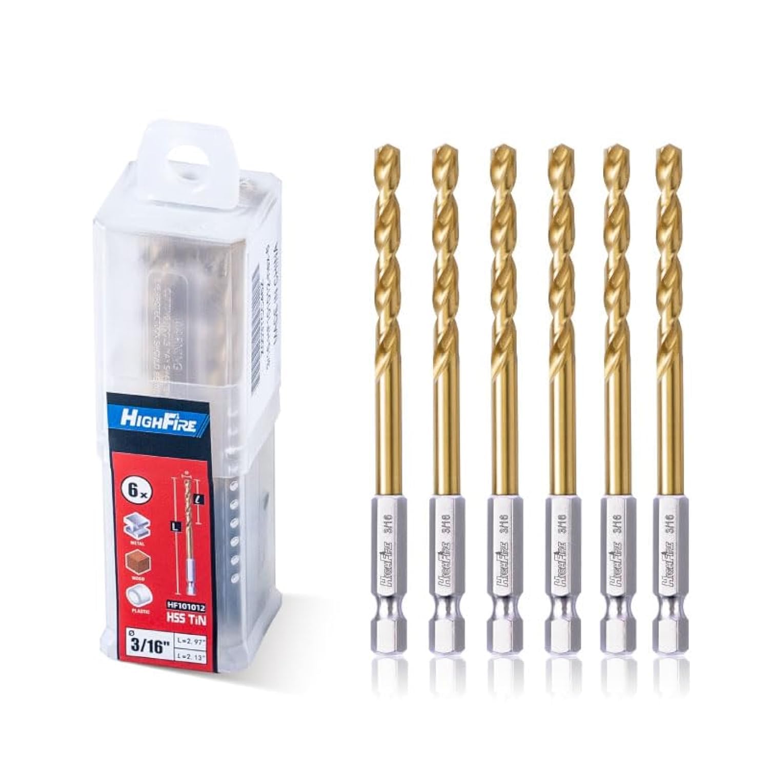 Highfire Drill Bit Set - Impact Driver & Hex Shank -2