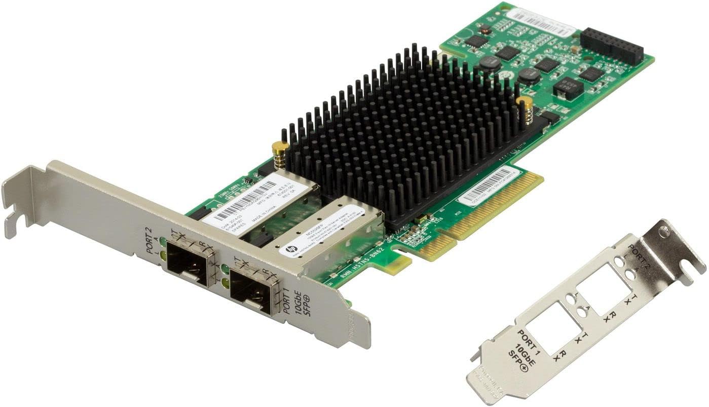 Hewlett Packard Enterprise 10Gb ethernet Server Adapter Refurbished, W124727608 (Refurbished)