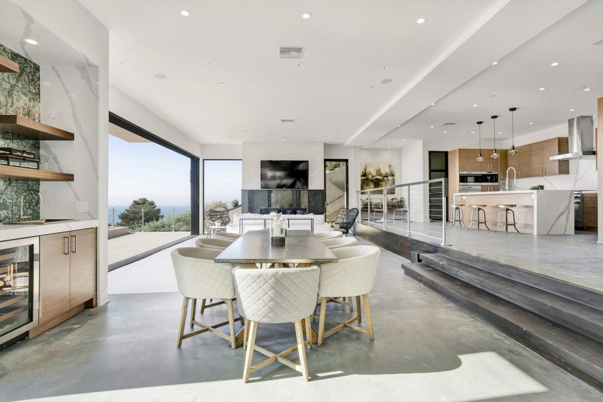 [6-Pack] PROCURU 6-Inch Recessed Light Shorty Cone Trim, Weatherproof Air-Tight, IC-Rated, White