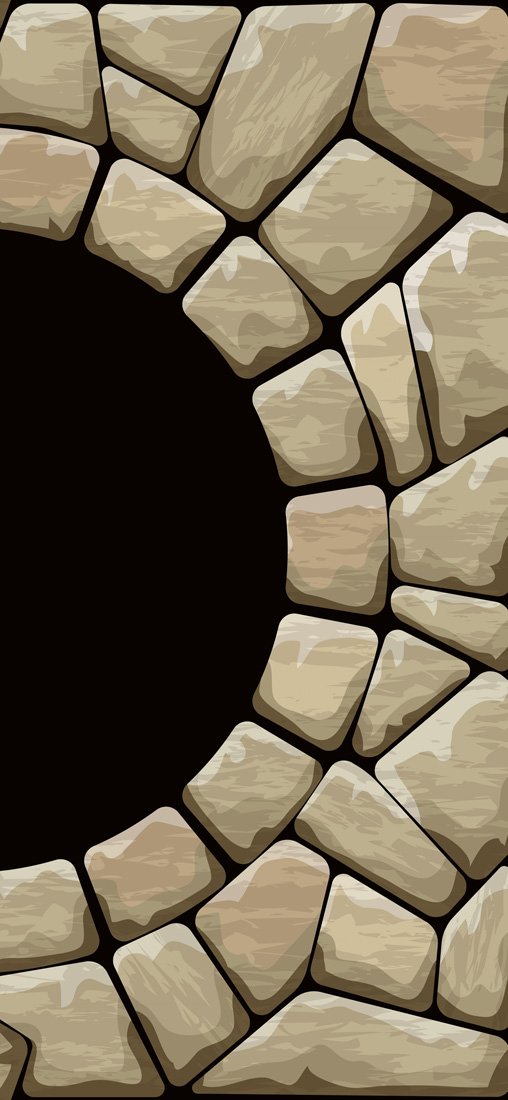 PeelitStickit Stone Pattern Design, Wallpaper, Wall Mural ID-049, vinyl