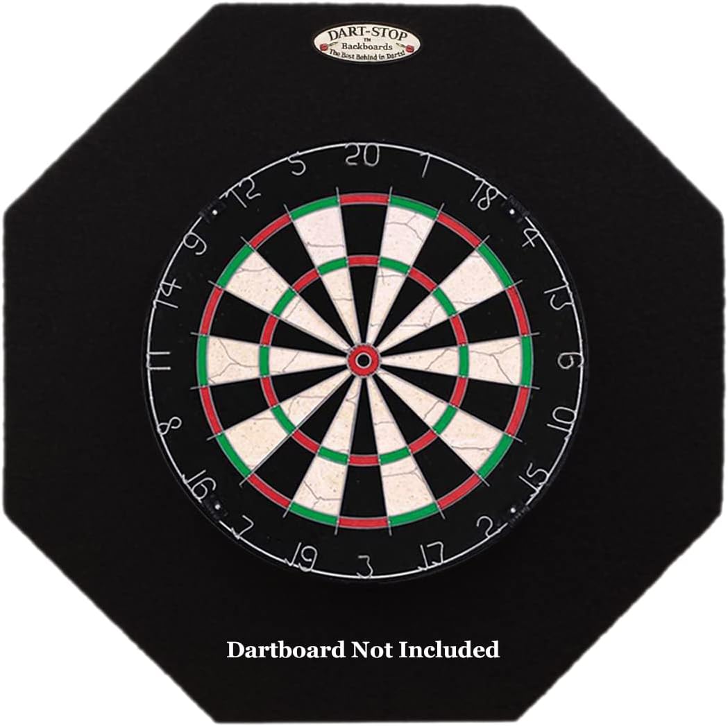 29 inch Professional Dart Board Backboard, Octagonal | Wall Protector | Dartboard Surround