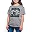 Junk Food Kids\' Soft Cotton Blend Crew Neck T-Shirt, Philadelphia Eagles-Athletic Heather Medium