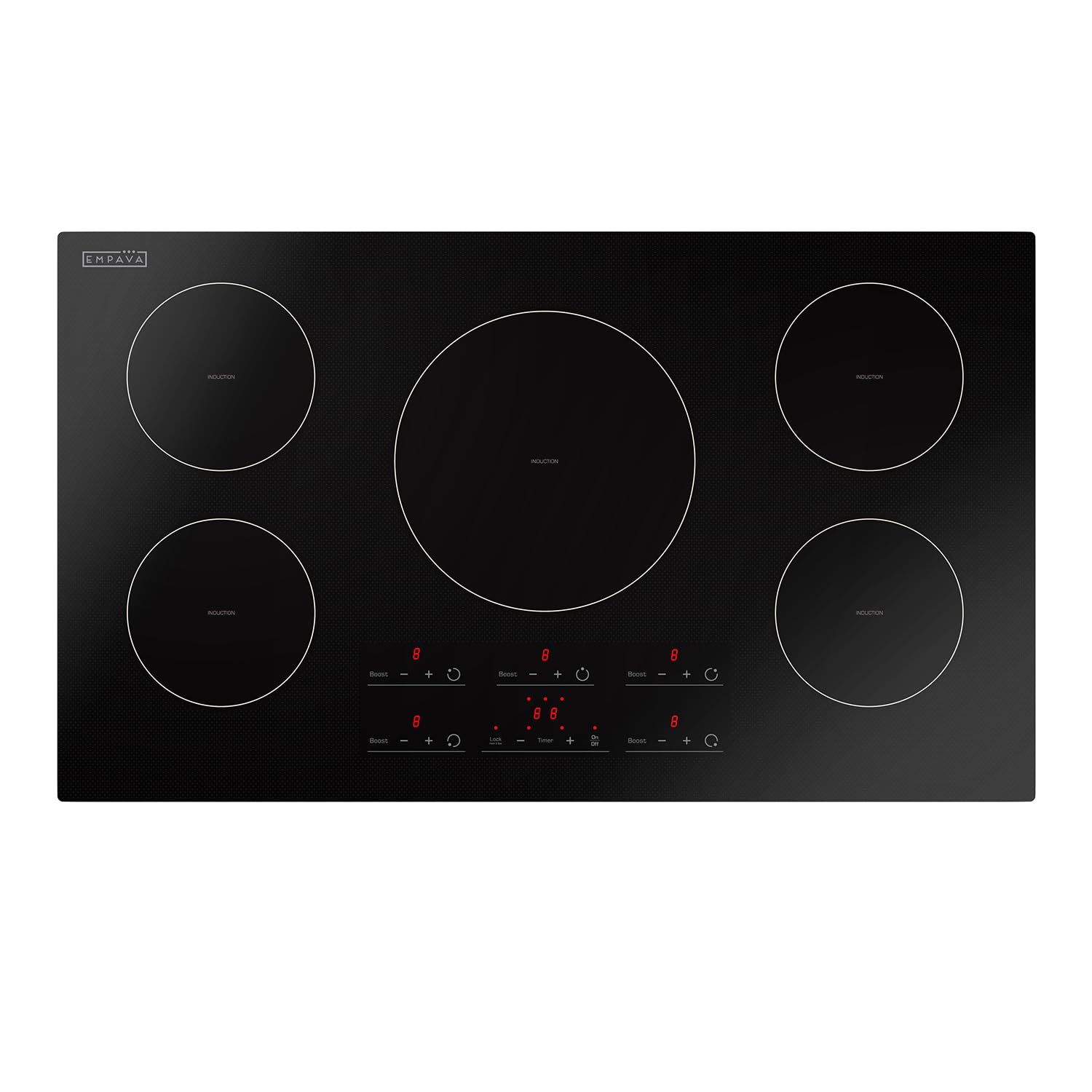 Empava 36 Inch Built-In Electric Induction Cooktop