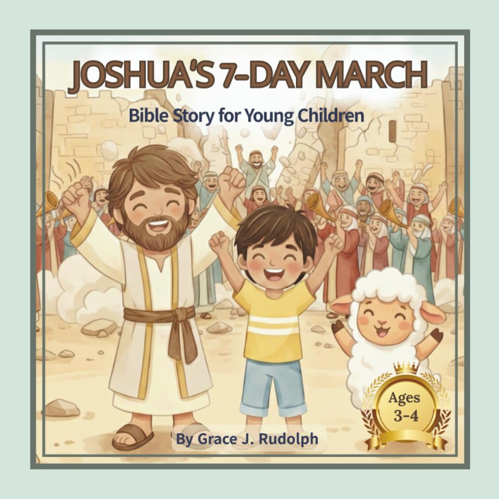 Joshua’s 7-Day March: Bible Story for Young Children Ages 3-4 (Seeds of Faith: Level 1) (series 1: seeds of faith (level 1: ages 3-4))