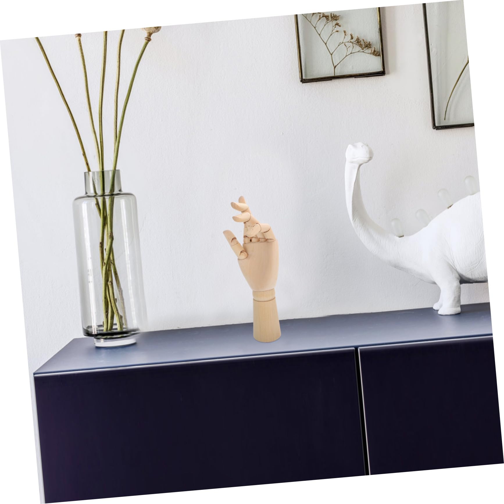 Holzhandmodell für Zeichnen und Skizzieren, Beweglich, Beige
