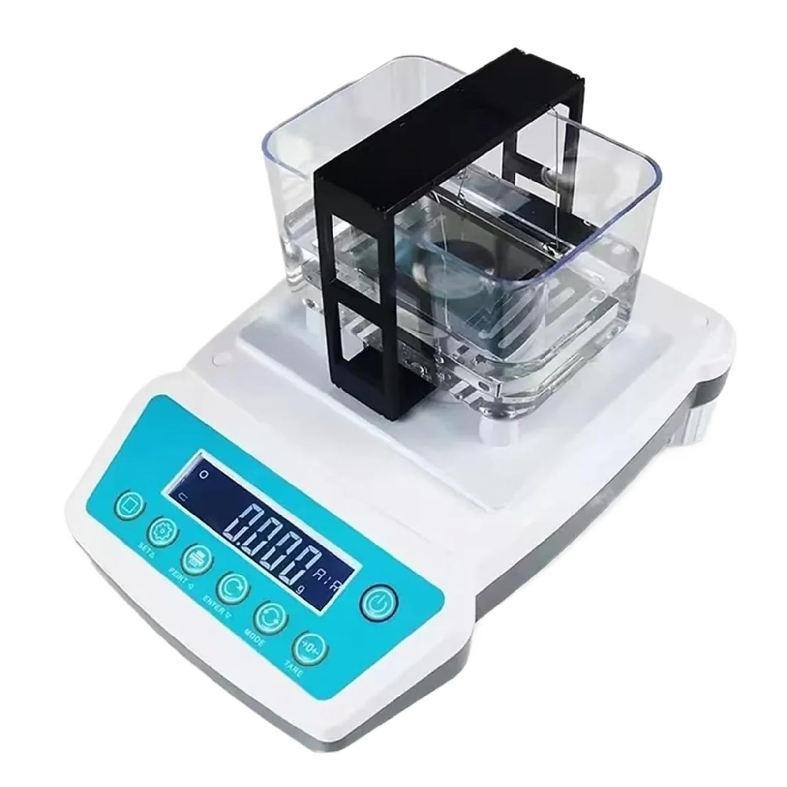 Yxzkjzj One Color Digital Gold Purity Content Analyzer 0.01G Accuracy Electronic Densitometer With Smart Sensor For Pc Connectivity