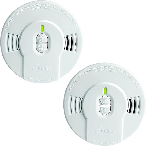 Miniatura 5 de Kidde Detector de humo y monóxido de carbono, batería de 10 años, alerta de reemplazo y detector de humo, batería de 10 años, indicadores LED,