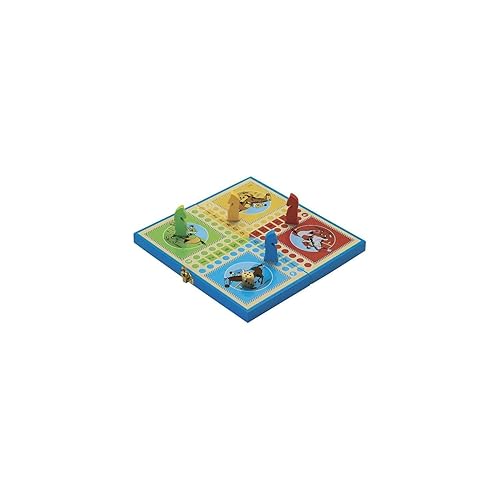 Coffret Jeu des Petits Chevaux : Coffret Pliant en Bois