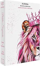 Bíblia Feminina Letra Grande | Harpa & Corinhos | Capa Brochura | RC | Leão Rosa