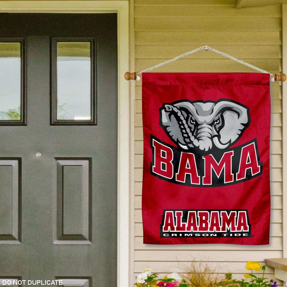 Alabama Crimson Tide BAMA Banner with Hanging Pole - Image 3