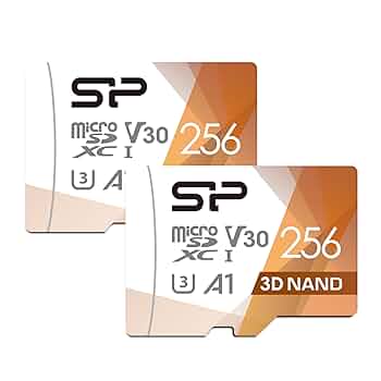 Amazon.com: Silicon Power 2-Pack 256GB Micro SD Card U3