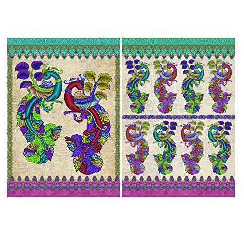 Little Birdie Filament Decoupage Paper A4 Beauty Grace 2Sheets