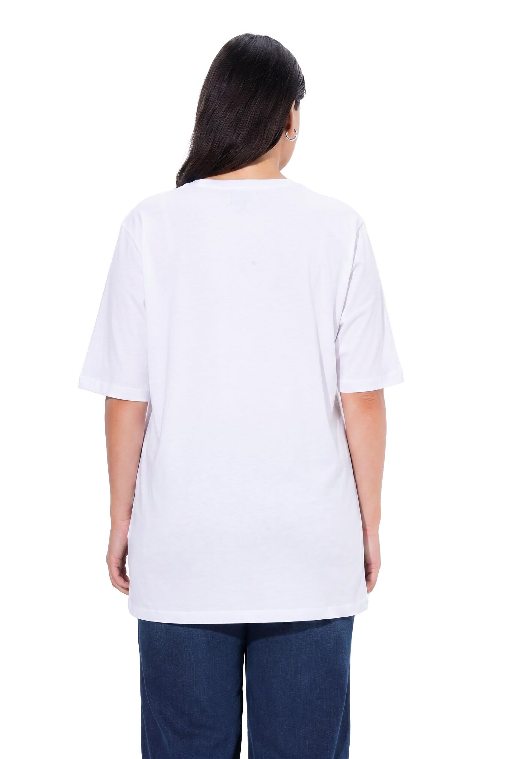 Ulla Popken Koszulka Kobiety Koszulka basic-v-shirt (1 w zestawie)