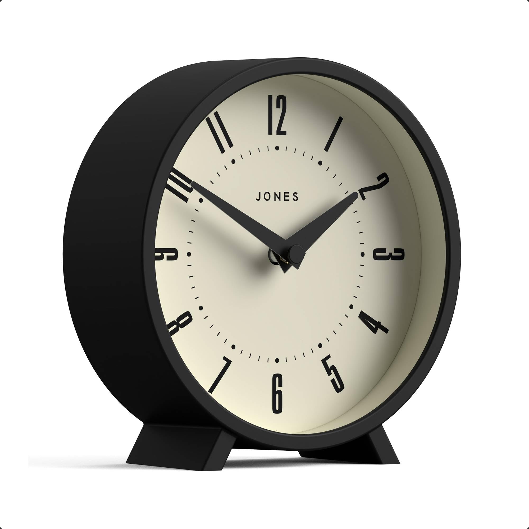Amazon.com: JONES CLOCKS® Venus Desk Clock | Modern Round Design