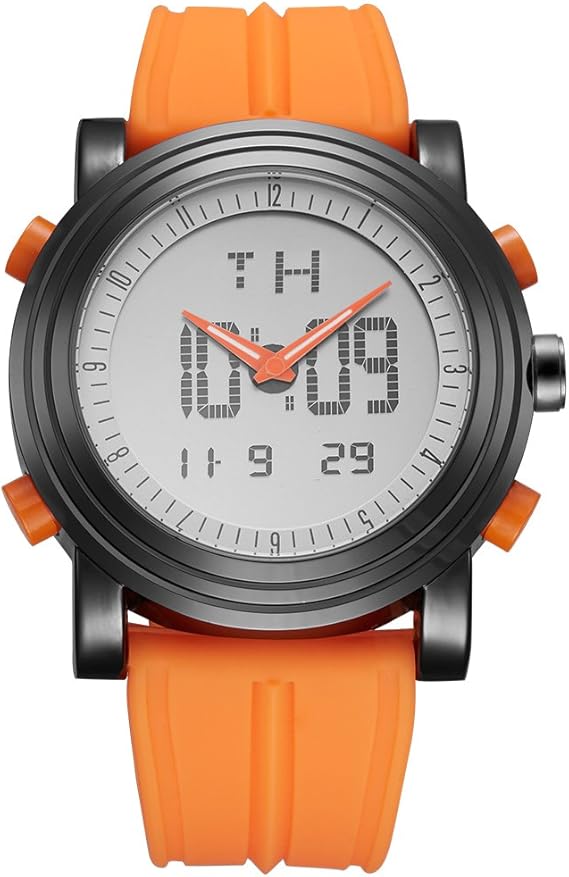 Amazon Burei腕時計 メンズ おしゃれ ブランド 人気 安い アウトドア時計 防水 アナログ メンズ デジタル 電波時計3 メンズ腕時計 腕時計 通販