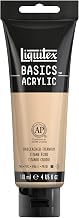 Liquitex Basics Acrylic Paint Tube, 4-Ounce, Unbleached Titanium