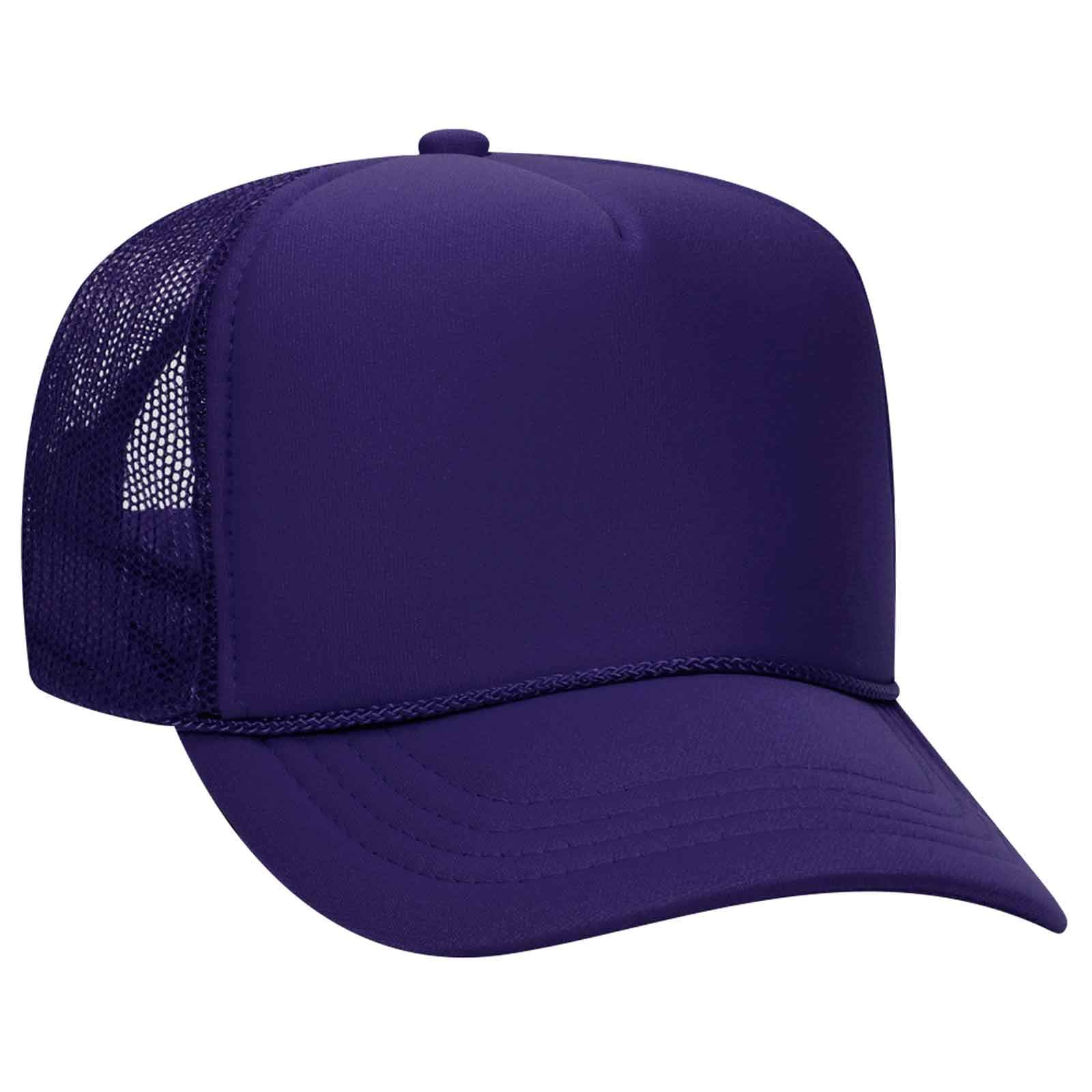 Amazon.com: Otto Cap Youth 5 Panel High Crown Mesh Back Trucker
