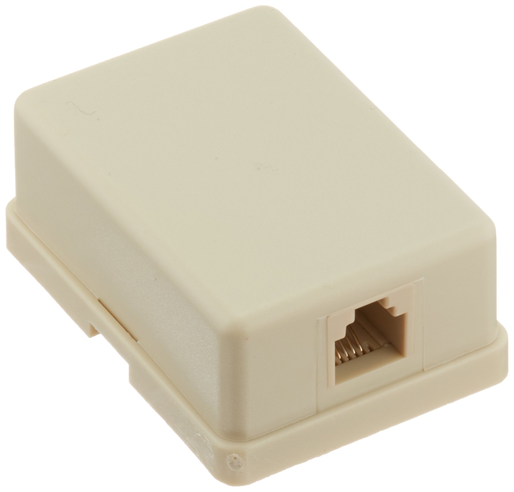 AUDIOVOX TP266N Modular Jack, Ivory