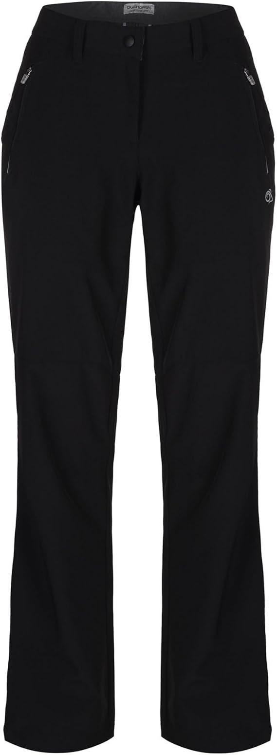 Craghoppers PRO LITE SSHELL TROUSERS Womens Waterproof OverTrousers CWJ1101 BLACK 20
