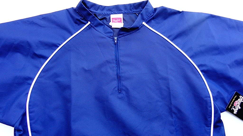 RawlingsMen's Nscj Short Sleeve Batting Cage Jacket