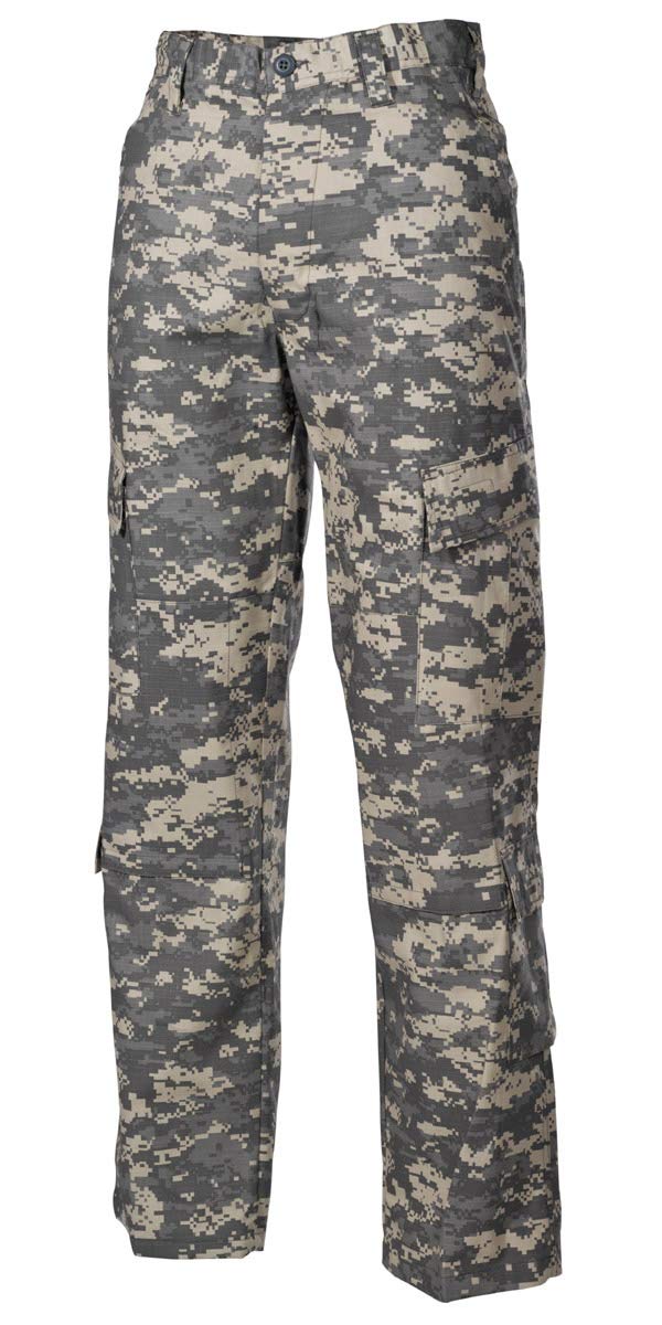 MFH Uomo ACU Pantaloni Ripstop AT-Digital