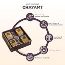 CHAYAM Tea Tranquility Gift Set | 4 Loose Leaf Blends & Stainless Steel Infuser, 250g | Kashmiri Kahwa, Masala Chai, Himalayan Green, Ginger Lemongrass | Wellness Tea Gift Box for All Occasions, Corporate Gifting & for Foreigners gallery image