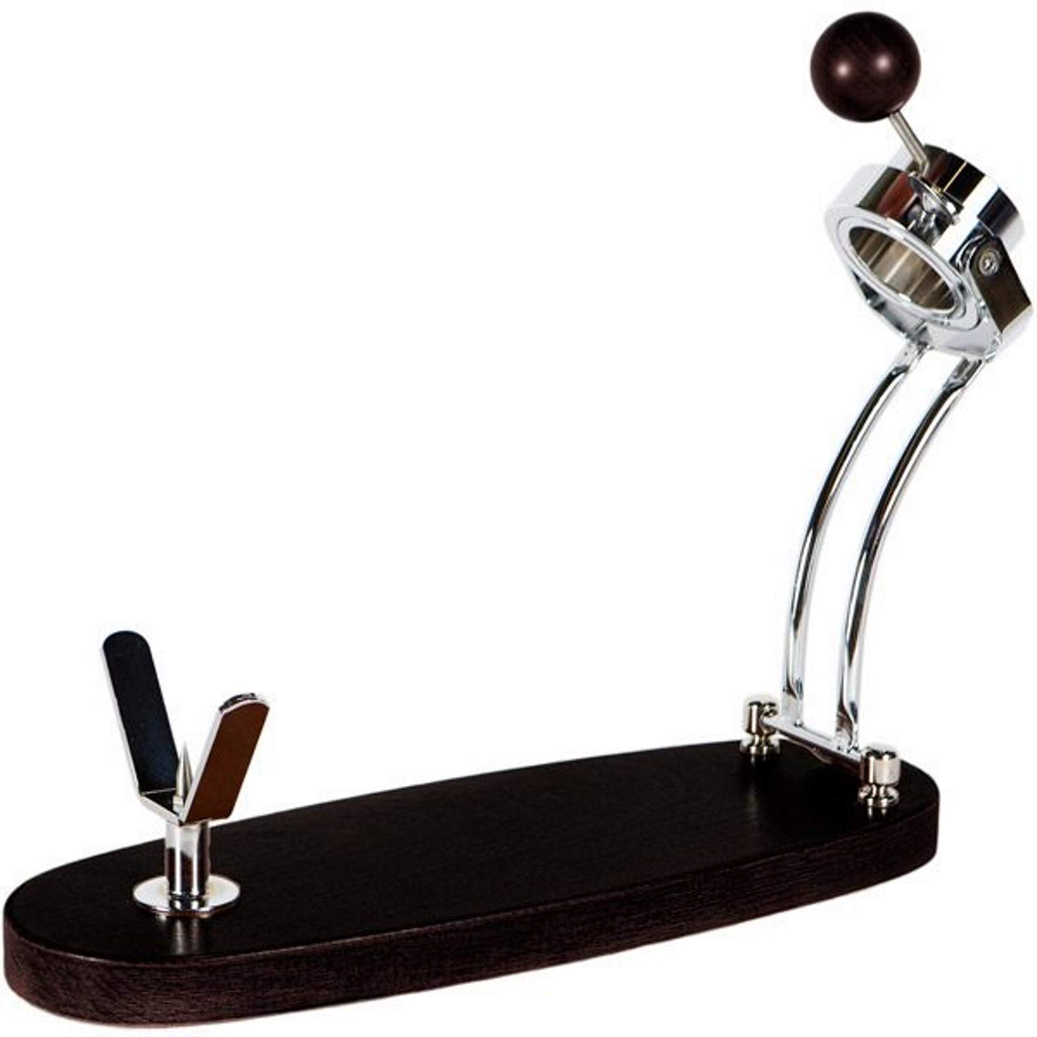 Klappbarer rotierender Schinkenhalter'Jabugo' (Buch / Wenge) - Buarfe