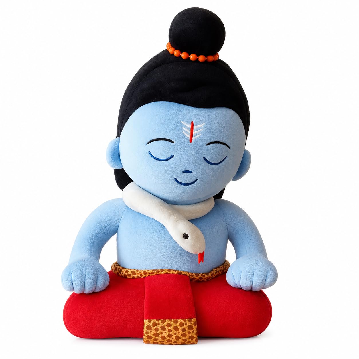 Meditating Lord Shiva Soft Toy for Kids & Home Decor | Premium Plush, Musical Theme Design, Soft & Skin-Friendly, Washable, Spiritual Gift for Boys, Girls & Devotees-image-42