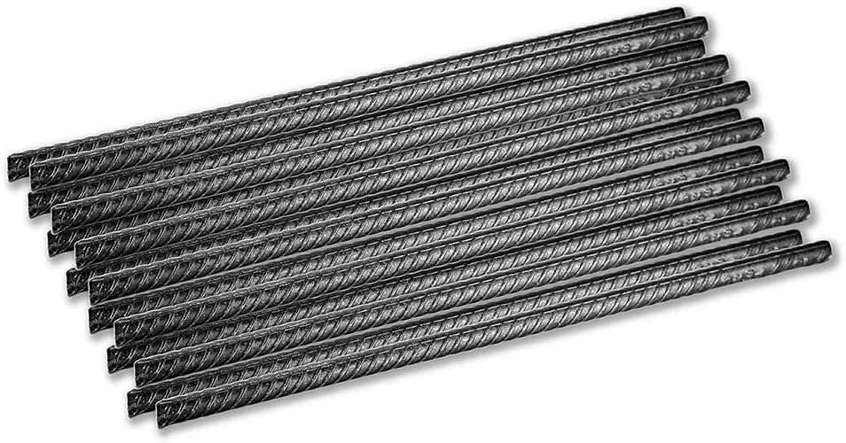 Pinnacle Mercantile Rebar Ground Anchor Stakes 12 inch Heavy Duty