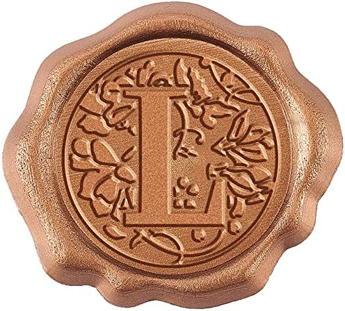 CRASPIRE 25PCS Adhesive Wax Seal Stickers, Self Adhesive Sealing Wax Stamp Initial S Stickers for Sealing Envelope Cards Gift Wrapping Scrapbooking