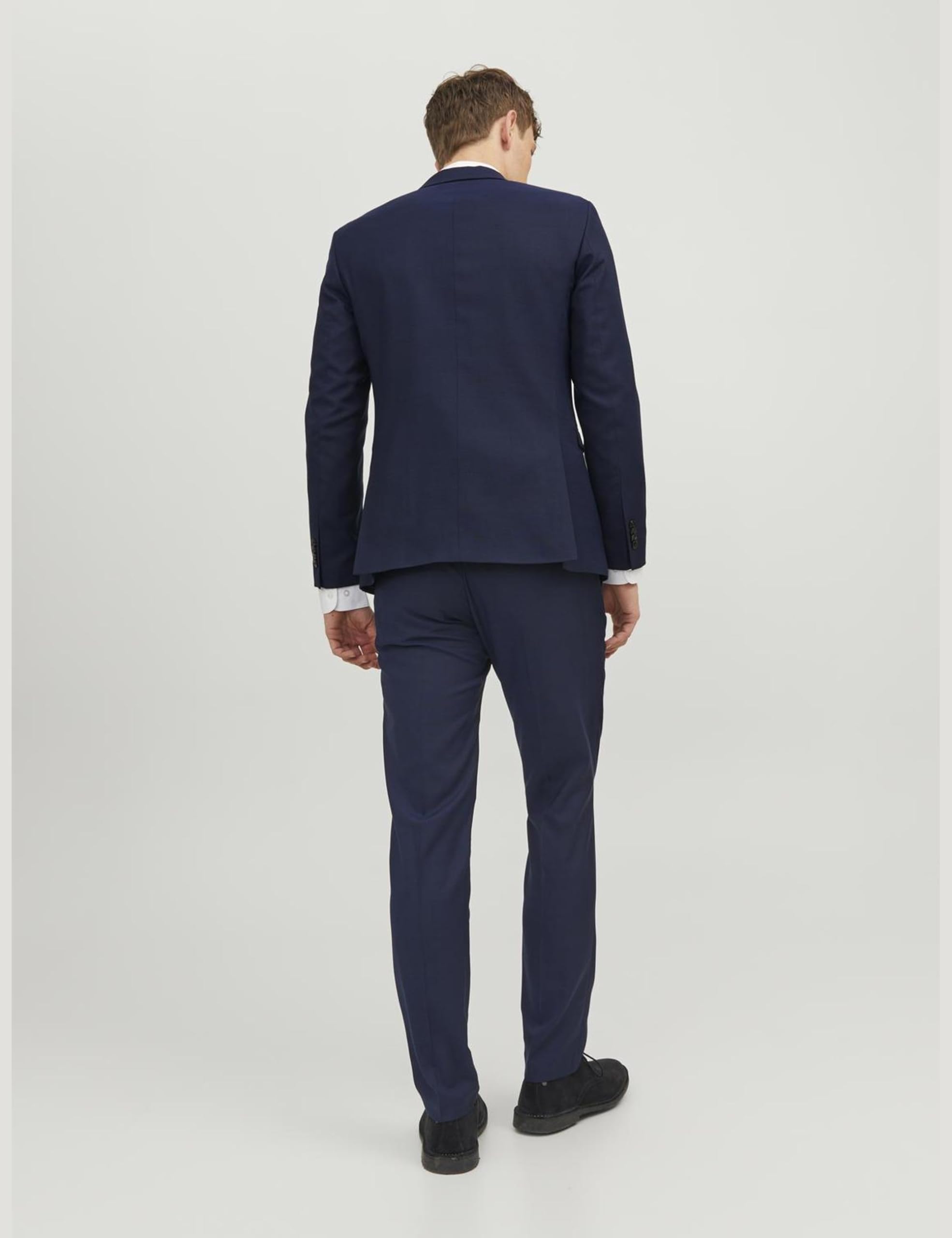 JACK & JONES Male Einreihiger Blazer und Hose JPRSOLARIS Slim Fit Anzug