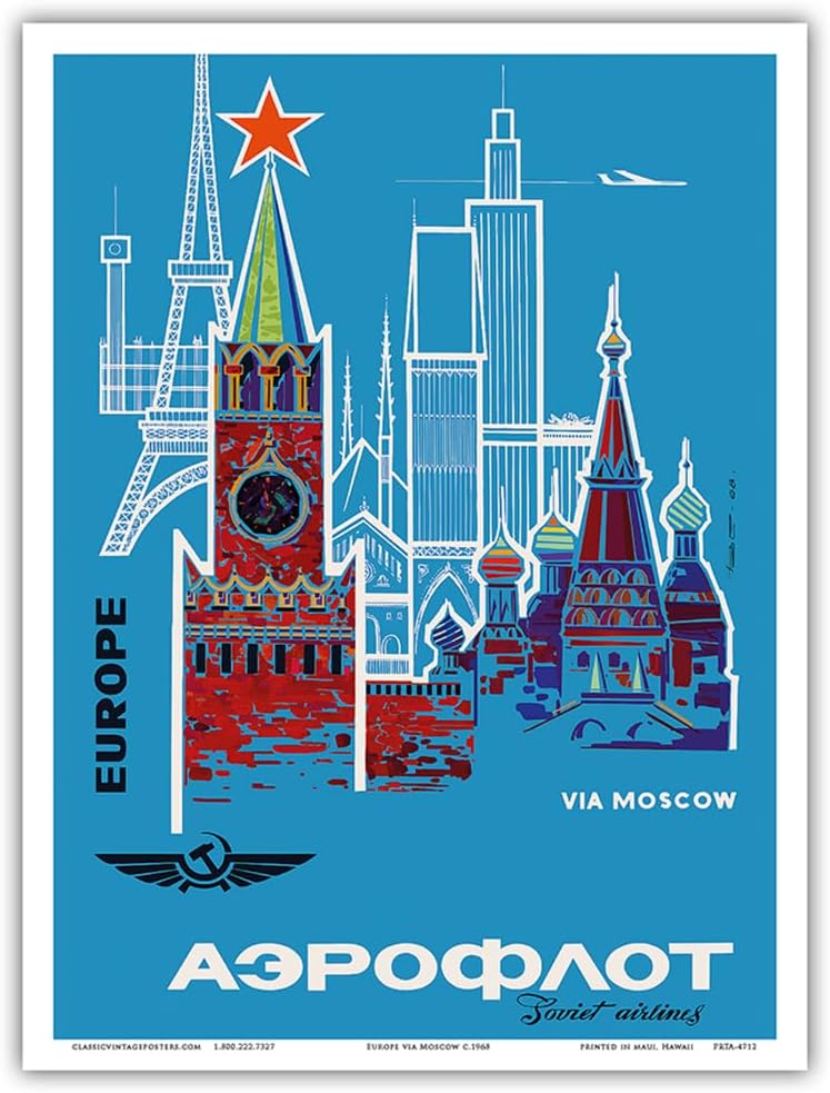 Moscow Aeroflot Russian Airlines National Airline of Russia