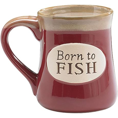 Born To Fish Coffee Mug: Perfect Fishing Gift for Men