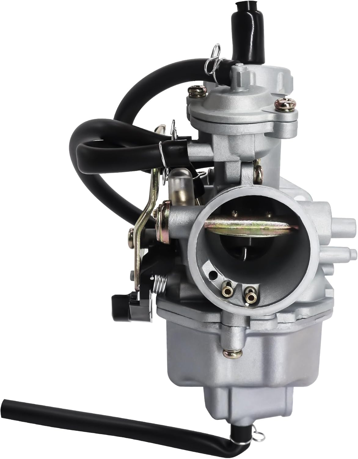PZ30 carburetor 250cc 30mm VM26 for 250cc 200cc Hawk Go-kart Taotao mikuni SunL JCL JetMoto Kazuma Baja Quad ATV Dirt CRF KLX TTR XR Pit Dirt Bike Motocross with Cable-actuated choke