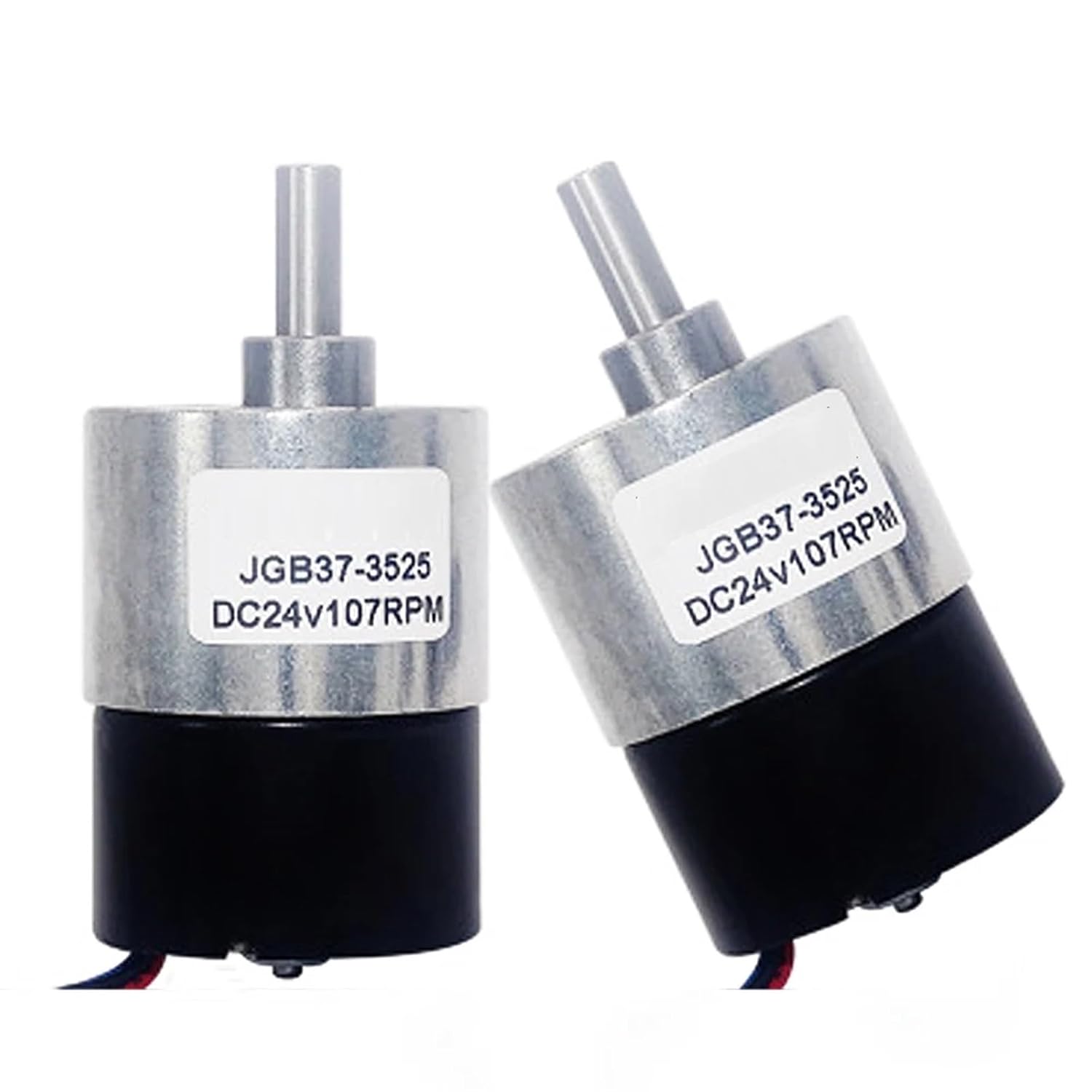 12V/24V DC Brushless Gear Motor JGB37-3525 Speed Regulating Motor 12RPM 22RPM 35RPM 45RPM 66RPM 200RPM 600RPM 960RPM Reversible (Color : 320rpm, Size : 24V)