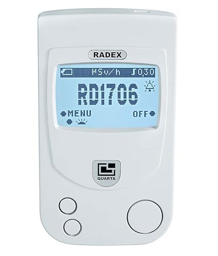 RADEX RD1706 Dual-Pro Detector de radiación de doble sensor profesional contador Geiger